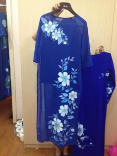 Hand-Painted 2-Piece Dress
