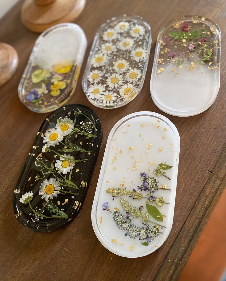 Handmade Resin Trinket Tray