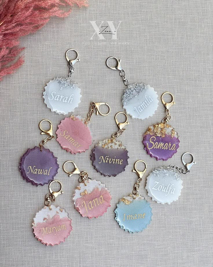 Resin Keychain