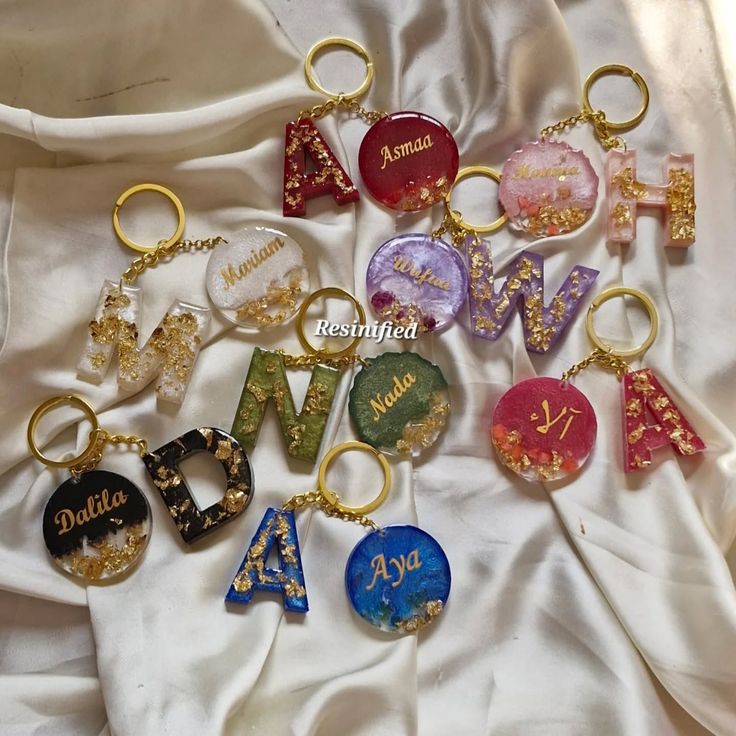 Resin Keychain