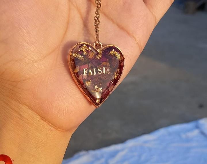 Handmade Resin Pendant
