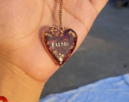 Handmade Resin Pendant