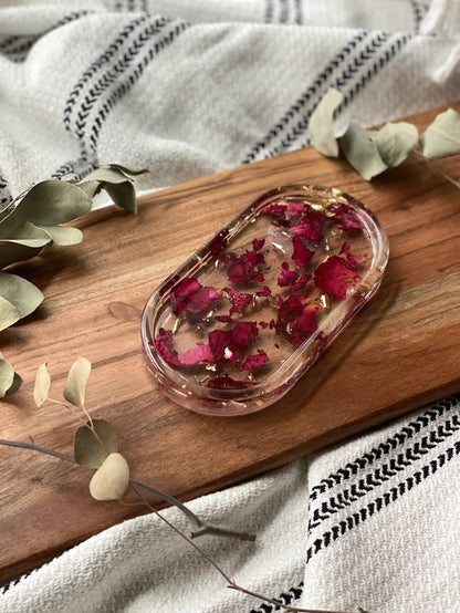 Handmade Resin Trinket Tray